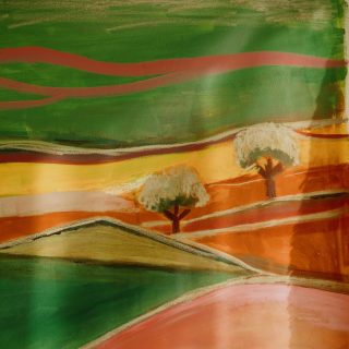 Detalhes de uma memória. 

A pintura constrói-se lentamente, entre camadas, gestos e pequenas decisões que vão definindo o caminho. Nem tudo é imediato, há partes que se escondem, outras que surgem com o tempo.

Em breve esta obra irá sair do atelier e ser exposta num local importante no Porto. 

#artecontemporanea #pinturacontemporanea #arteportuguesa
#contemporarypainting #contemporaryart